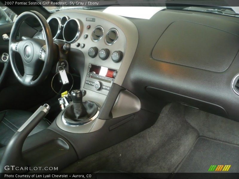  2007 Solstice GXP Roadster Ebony Interior