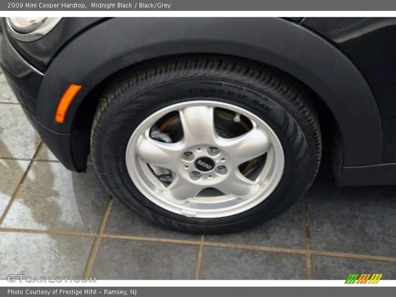 Midnight Black / Black/Grey 2009 Mini Cooper Hardtop
