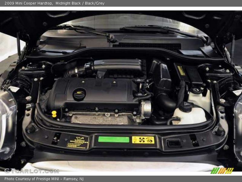 Midnight Black / Black/Grey 2009 Mini Cooper Hardtop