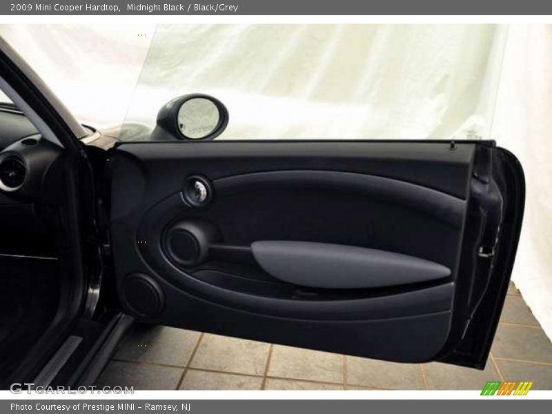 Midnight Black / Black/Grey 2009 Mini Cooper Hardtop