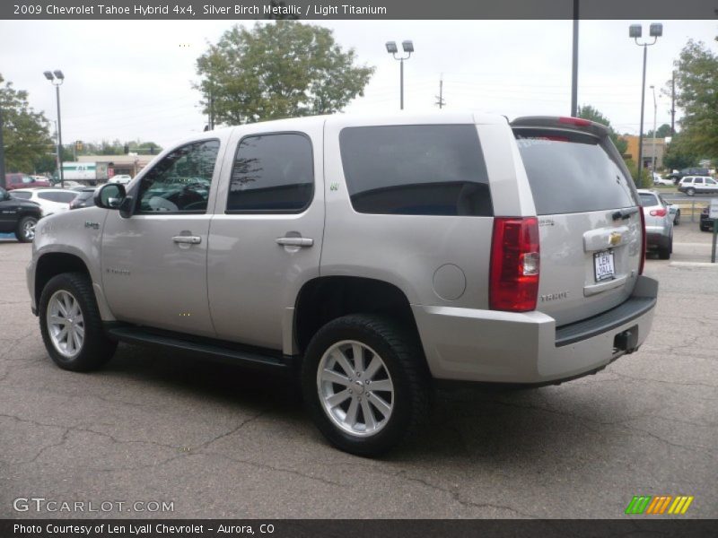  2009 Tahoe Hybrid 4x4 Silver Birch Metallic