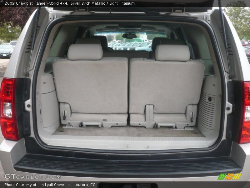  2009 Tahoe Hybrid 4x4 Trunk