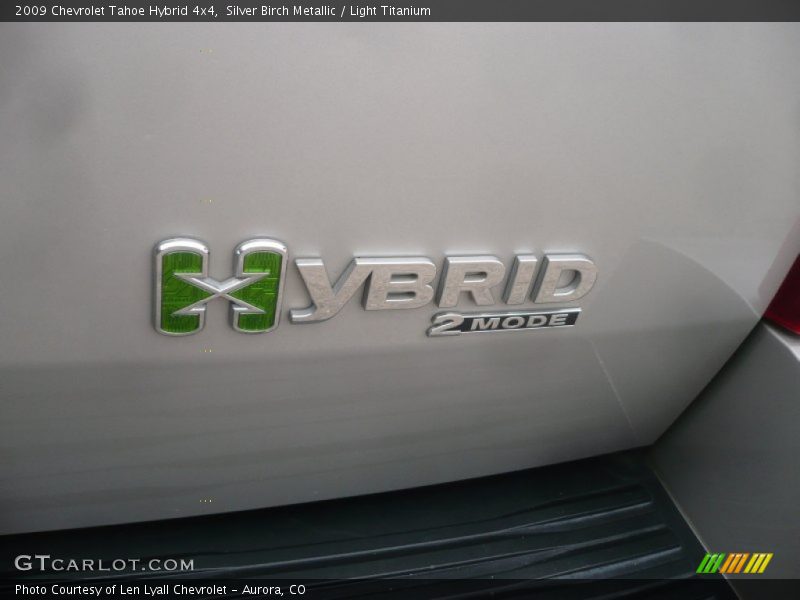  2009 Tahoe Hybrid 4x4 Logo