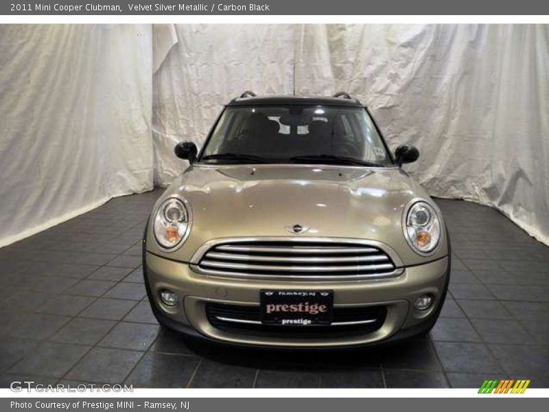 Velvet Silver Metallic / Carbon Black 2011 Mini Cooper Clubman