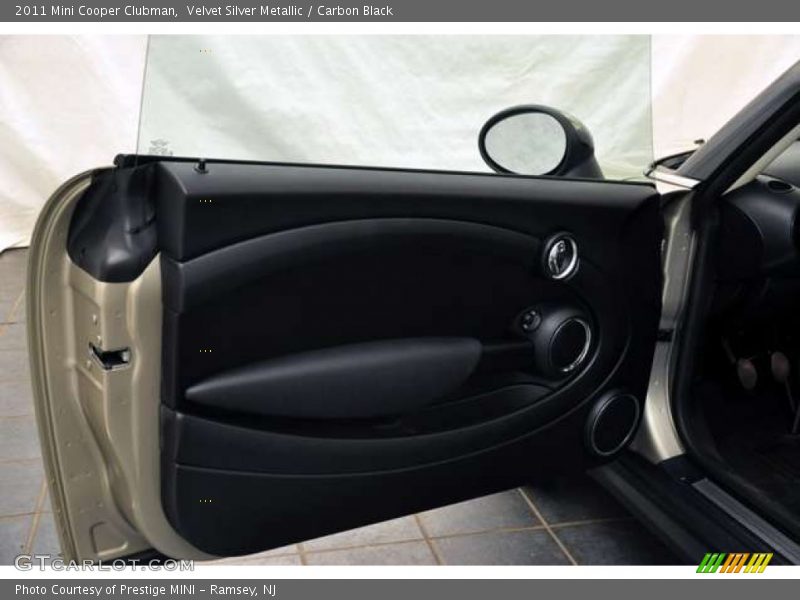 Velvet Silver Metallic / Carbon Black 2011 Mini Cooper Clubman