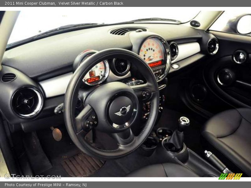 Velvet Silver Metallic / Carbon Black 2011 Mini Cooper Clubman