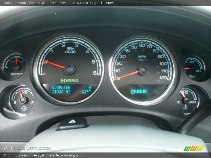  2009 Tahoe Hybrid 4x4 Hybrid 4x4 Gauges