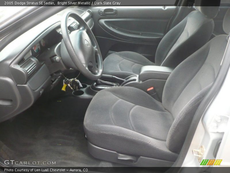  2005 Stratus SE Sedan Dark Slate Gray Interior
