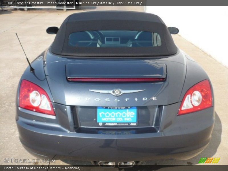 Machine Gray Metallic / Dark Slate Gray 2006 Chrysler Crossfire Limited Roadster