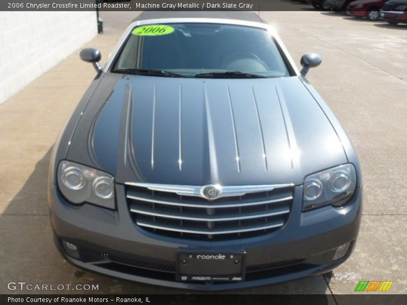Machine Gray Metallic / Dark Slate Gray 2006 Chrysler Crossfire Limited Roadster