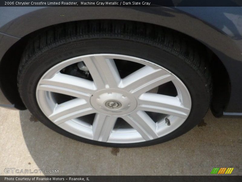 Machine Gray Metallic / Dark Slate Gray 2006 Chrysler Crossfire Limited Roadster