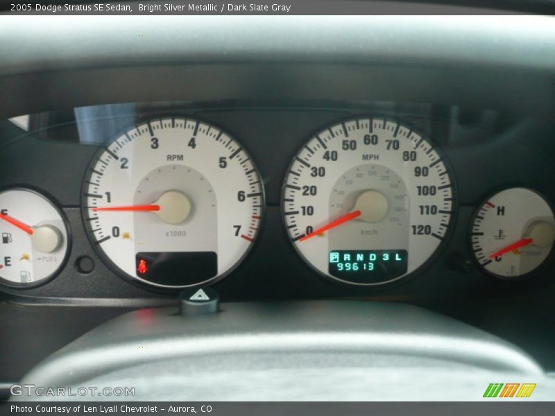  2005 Stratus SE Sedan SE Sedan Gauges