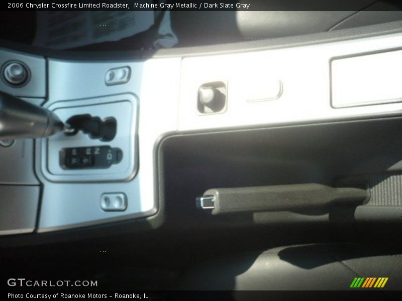 Machine Gray Metallic / Dark Slate Gray 2006 Chrysler Crossfire Limited Roadster