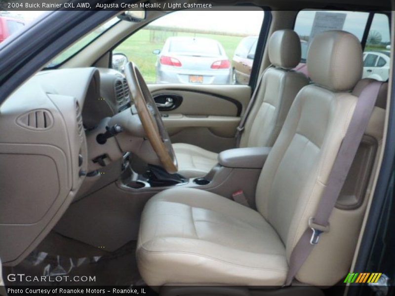 Augusta Green Metallic / Light Cashmere 2004 Buick Rainier CXL AWD