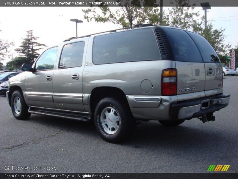 Pewter Metallic / Medium Dark Oak 2000 GMC Yukon XL SLT 4x4