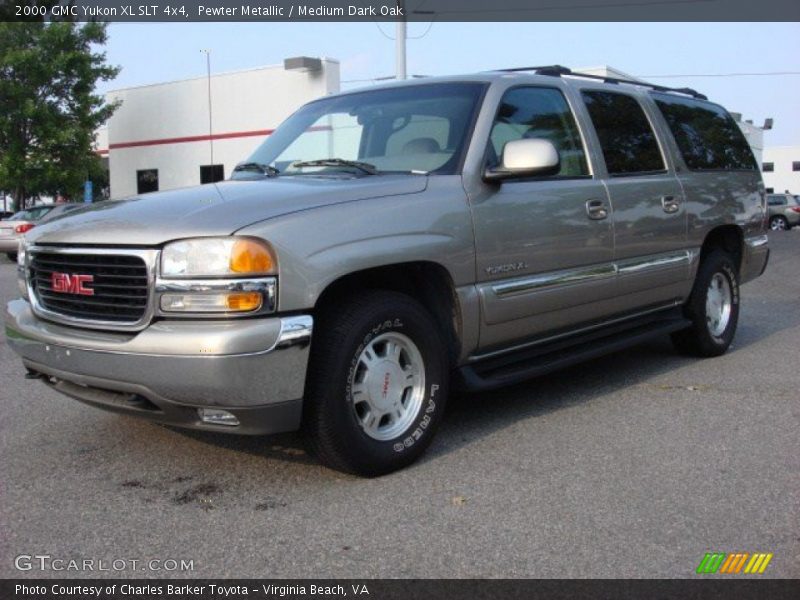Pewter Metallic / Medium Dark Oak 2000 GMC Yukon XL SLT 4x4