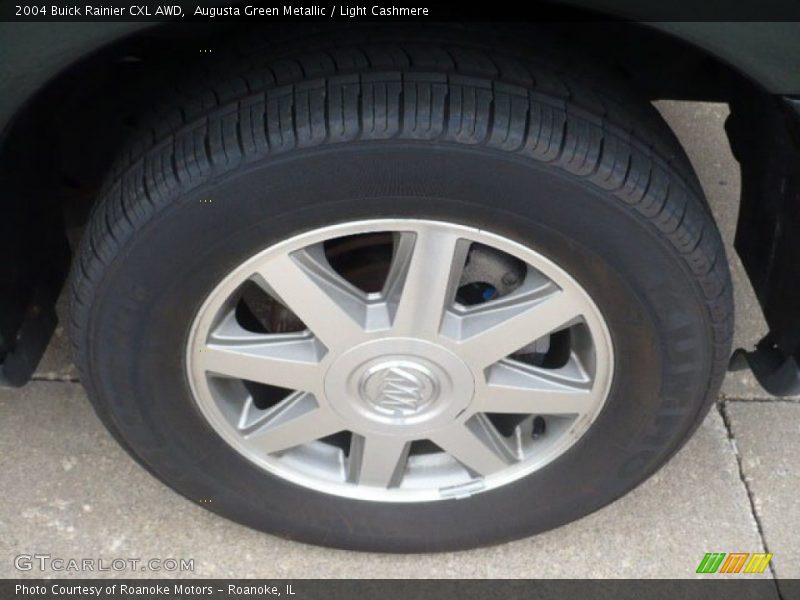 Augusta Green Metallic / Light Cashmere 2004 Buick Rainier CXL AWD
