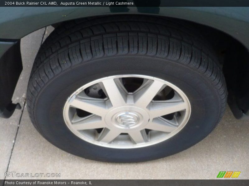Augusta Green Metallic / Light Cashmere 2004 Buick Rainier CXL AWD