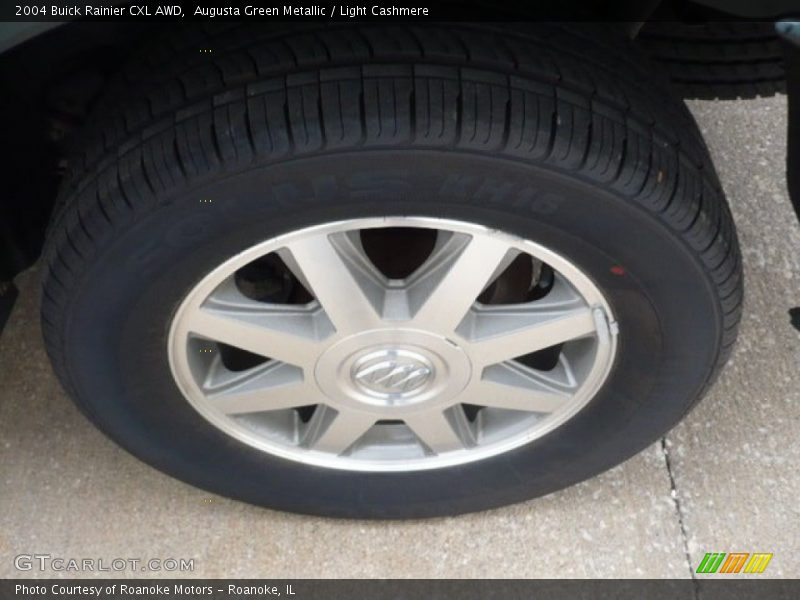 Augusta Green Metallic / Light Cashmere 2004 Buick Rainier CXL AWD