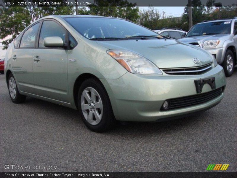 Silver Pine Mica / Gray 2006 Toyota Prius Hybrid