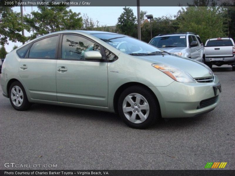 Silver Pine Mica / Gray 2006 Toyota Prius Hybrid