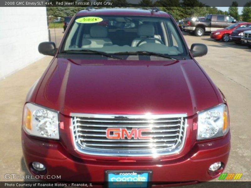 Red Jewel Tintcoat / Light Gray 2008 GMC Envoy SLT 4x4