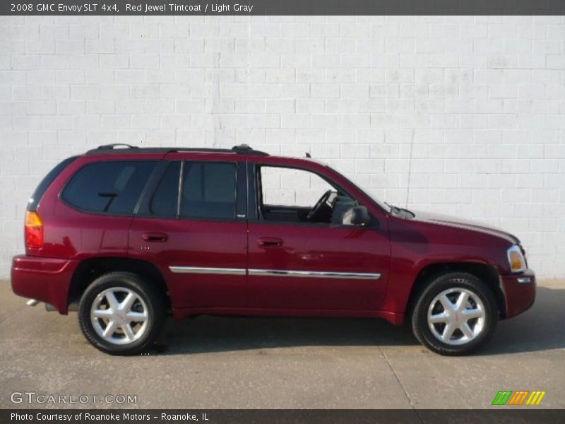 Red Jewel Tintcoat / Light Gray 2008 GMC Envoy SLT 4x4