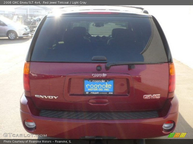 Red Jewel Tintcoat / Light Gray 2008 GMC Envoy SLT 4x4