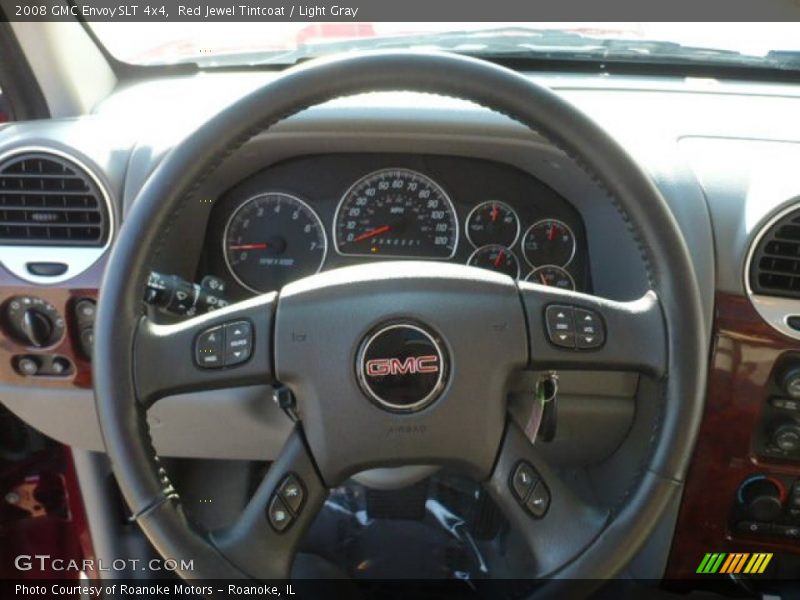 Red Jewel Tintcoat / Light Gray 2008 GMC Envoy SLT 4x4