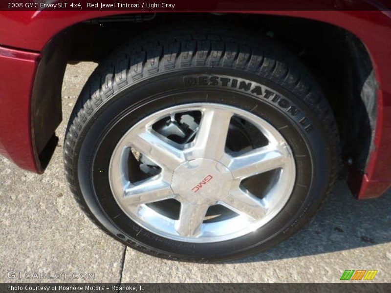 Red Jewel Tintcoat / Light Gray 2008 GMC Envoy SLT 4x4