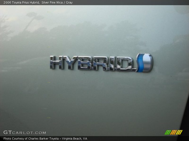 Silver Pine Mica / Gray 2006 Toyota Prius Hybrid