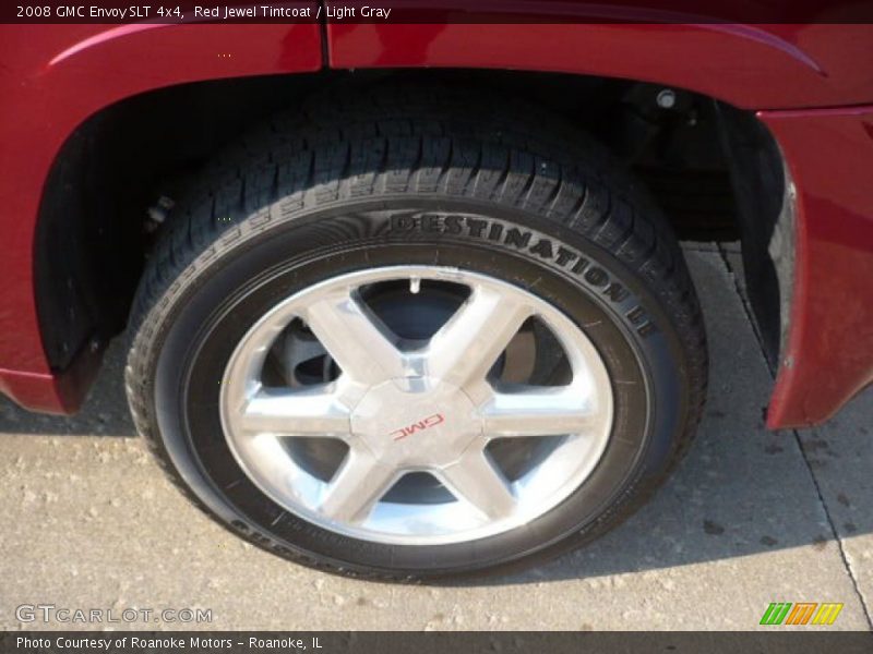 Red Jewel Tintcoat / Light Gray 2008 GMC Envoy SLT 4x4