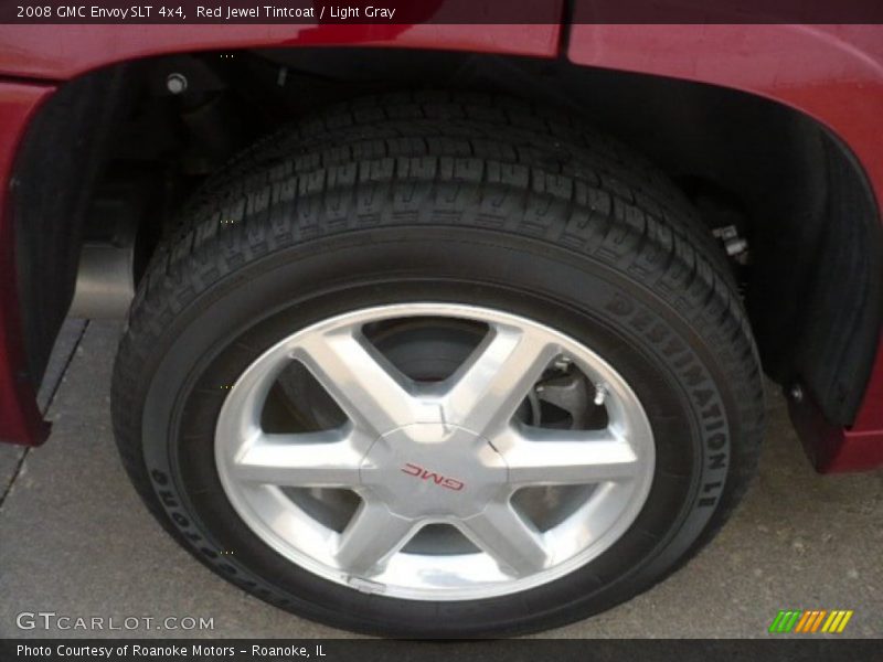 Red Jewel Tintcoat / Light Gray 2008 GMC Envoy SLT 4x4