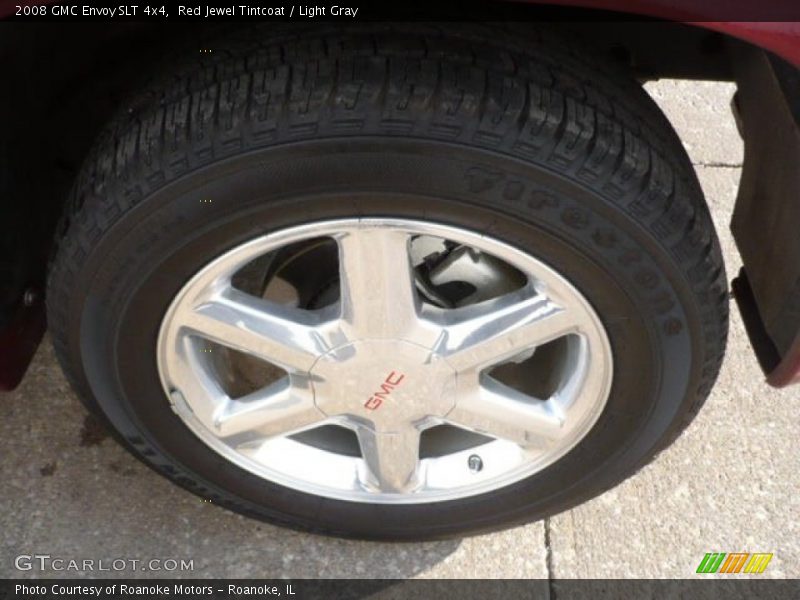 Red Jewel Tintcoat / Light Gray 2008 GMC Envoy SLT 4x4