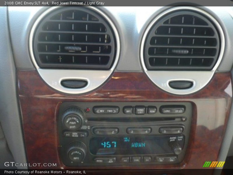 Red Jewel Tintcoat / Light Gray 2008 GMC Envoy SLT 4x4