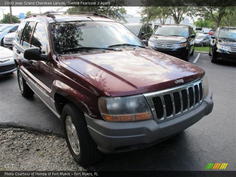 Sienna Pearlcoat / Agate 2000 Jeep Grand Cherokee Laredo