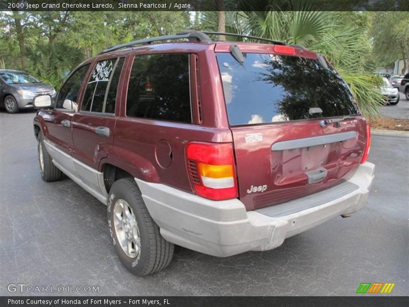 Sienna Pearlcoat / Agate 2000 Jeep Grand Cherokee Laredo