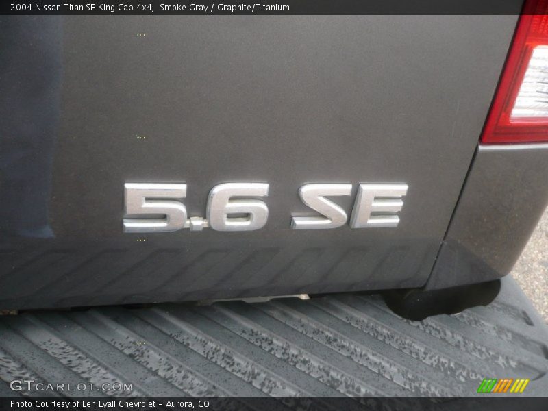 Smoke Gray / Graphite/Titanium 2004 Nissan Titan SE King Cab 4x4