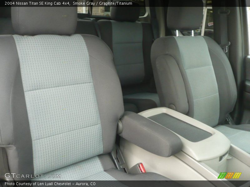Smoke Gray / Graphite/Titanium 2004 Nissan Titan SE King Cab 4x4