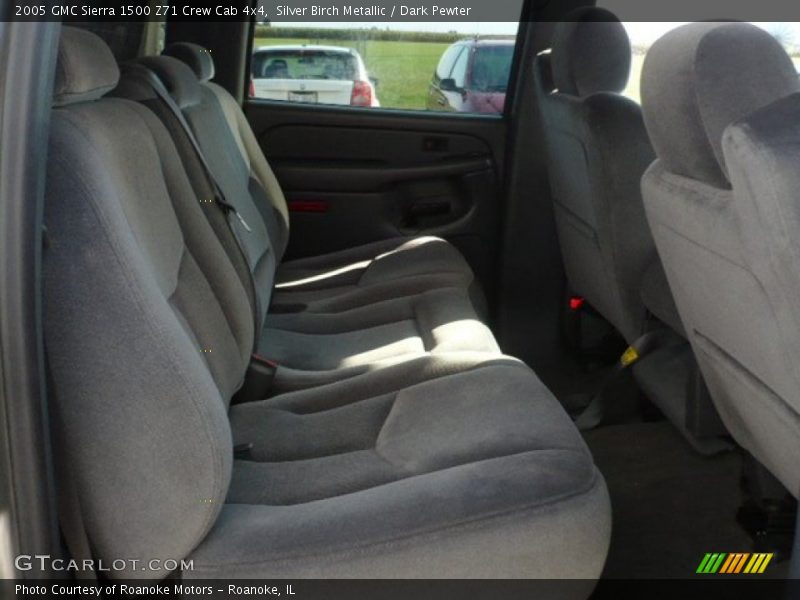 Silver Birch Metallic / Dark Pewter 2005 GMC Sierra 1500 Z71 Crew Cab 4x4
