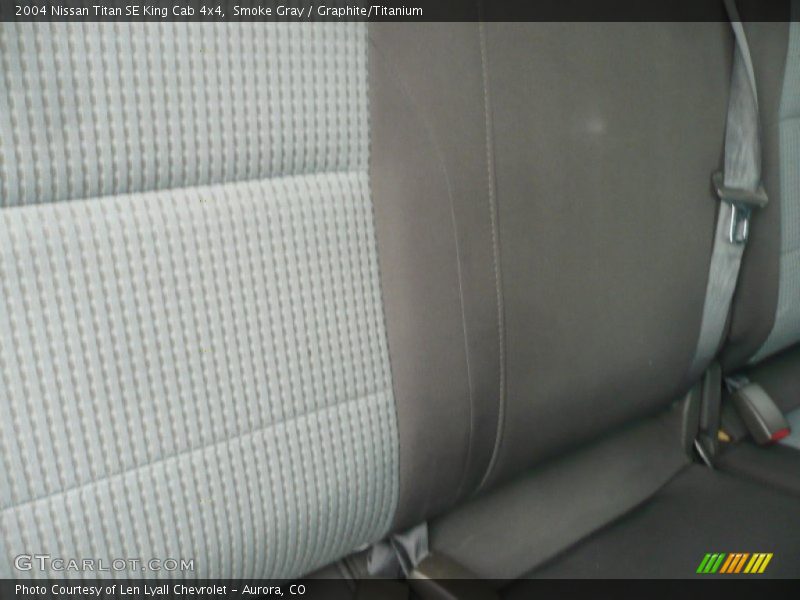 Smoke Gray / Graphite/Titanium 2004 Nissan Titan SE King Cab 4x4