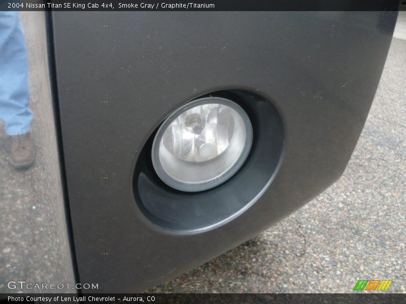Smoke Gray / Graphite/Titanium 2004 Nissan Titan SE King Cab 4x4