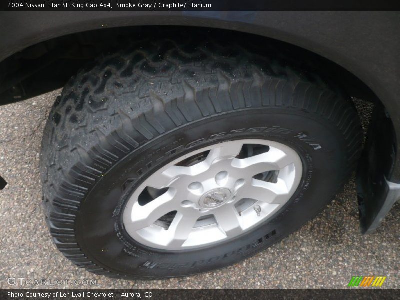 Smoke Gray / Graphite/Titanium 2004 Nissan Titan SE King Cab 4x4