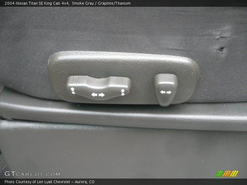 Smoke Gray / Graphite/Titanium 2004 Nissan Titan SE King Cab 4x4