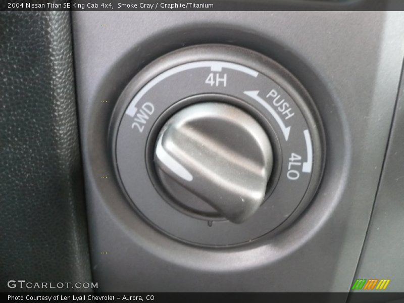 Smoke Gray / Graphite/Titanium 2004 Nissan Titan SE King Cab 4x4