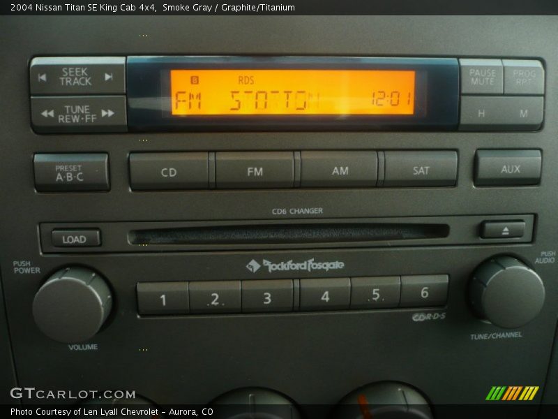 Smoke Gray / Graphite/Titanium 2004 Nissan Titan SE King Cab 4x4