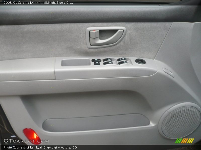 Midnight Blue / Gray 2008 Kia Sorento LX 4x4