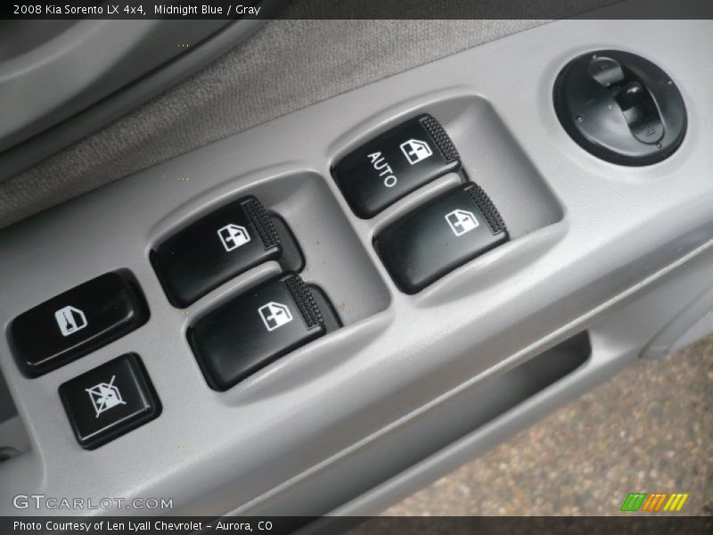 Midnight Blue / Gray 2008 Kia Sorento LX 4x4