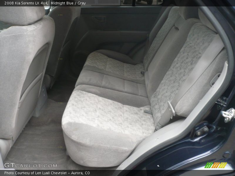 Midnight Blue / Gray 2008 Kia Sorento LX 4x4