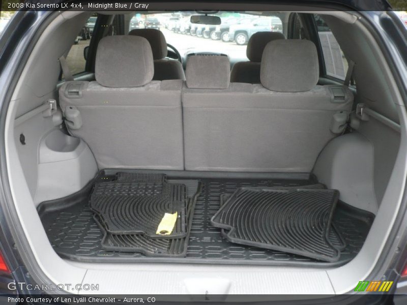 Midnight Blue / Gray 2008 Kia Sorento LX 4x4